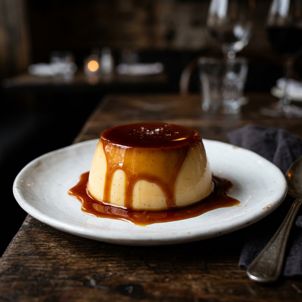 Caramel pudding recipe
