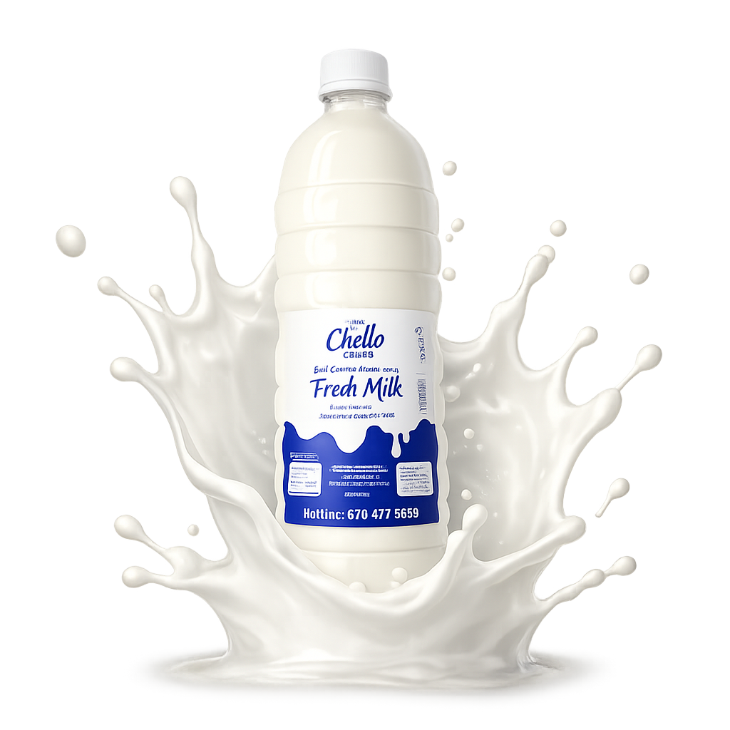 Chello Fresh Milk bottle